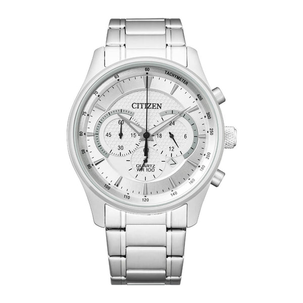 Citizen - AN8190 - 51A - Quartz Chronograph Stainless Steel Watch For Men - Zamana.pk