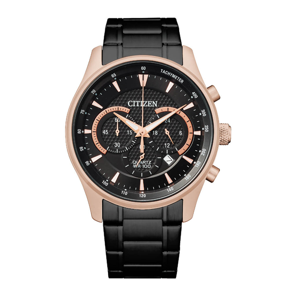 Citizen - AN8196 - 55E - Quartz Chronograph Stainless Steel Watch For Men - Zamana.pk