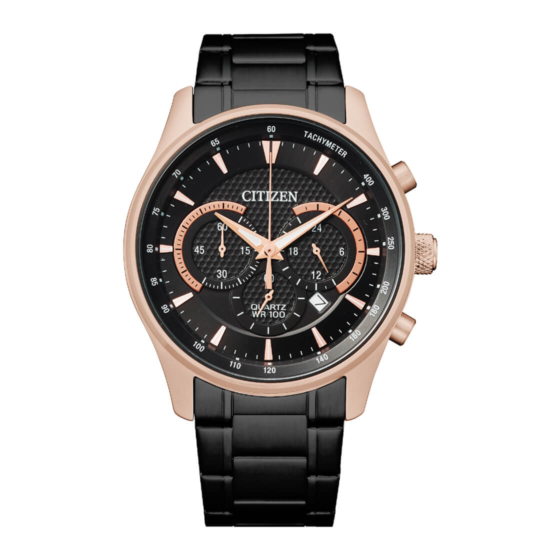 Citizen - AN8196 - 55E - Quartz Chronograph Stainless Steel Watch For Men - Zamana.pk