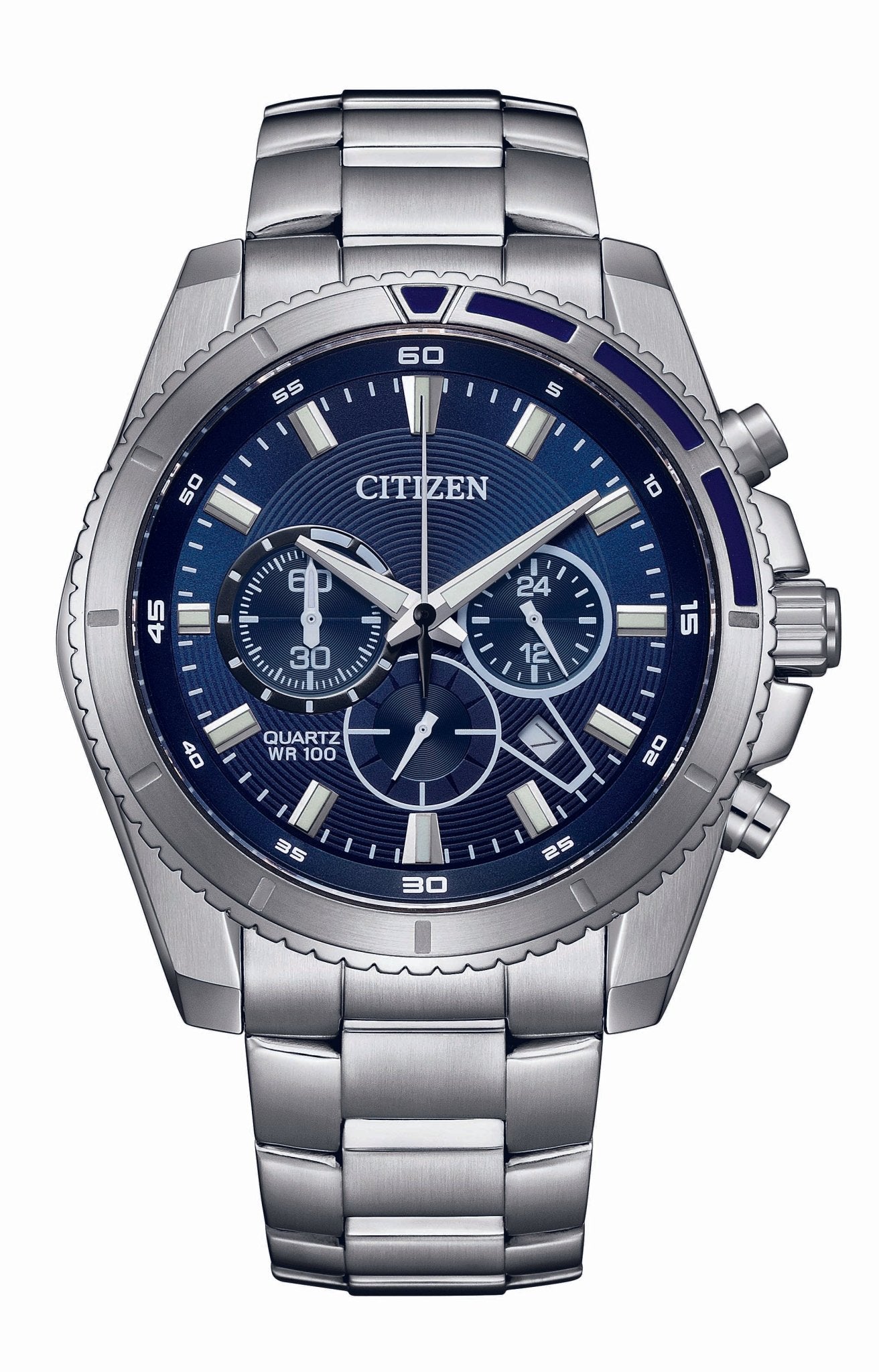 Citizen - AN8201-57L - Quartz Chronograph Stainless Steel Watch For Men Secondary image