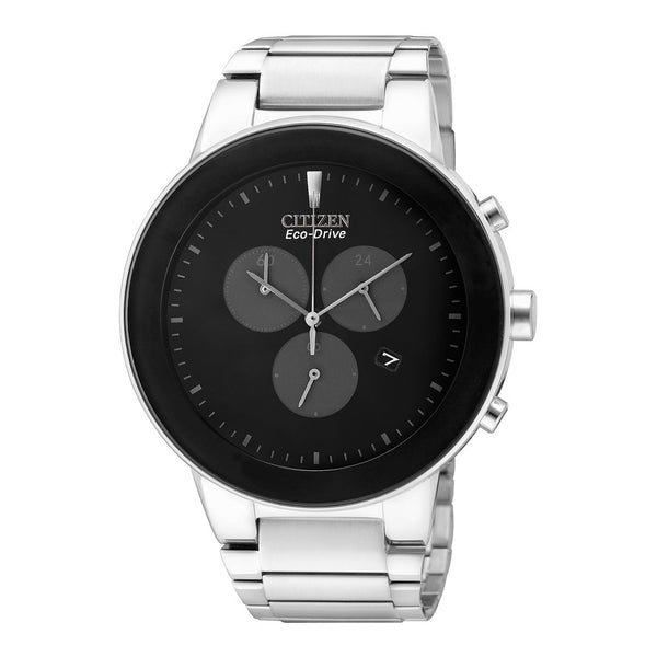 Citizen - AT2240 - 51E - Eco Drive Chronograph Watch For Men - Zamana.pk