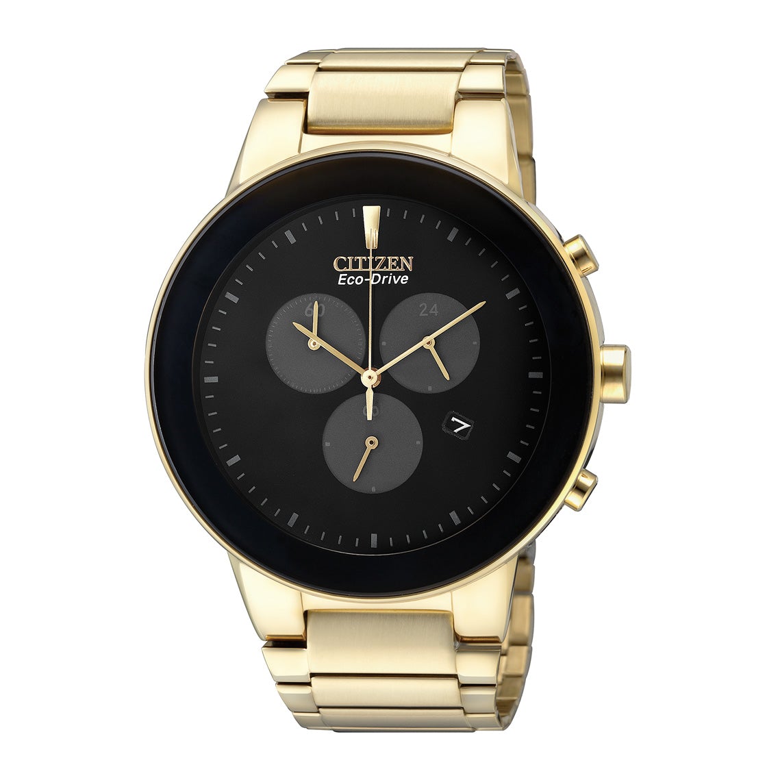 Citizen - AT2242 - 55E - Eco Drive Chronograph Watch For Men - Zamana.pk Main image