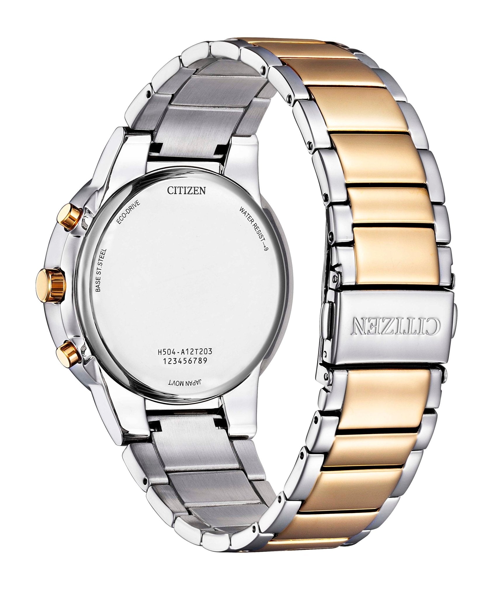 Citizen - AT2244 - 84X - Eco - Drive Stainless Steel Watch For Men - Zamana.pk