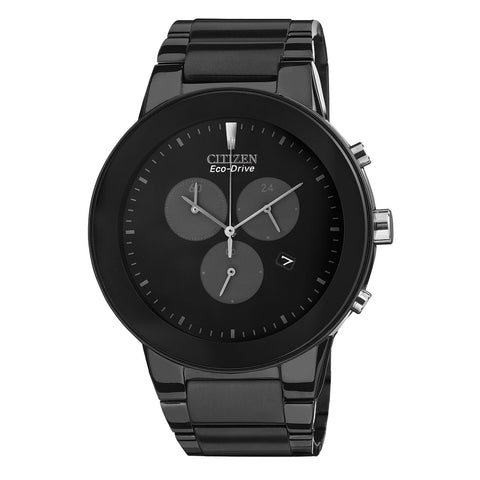 Citizen - AT2245 - 57E - Eco Drive Chronograph Watch For Men - Zamana.pk