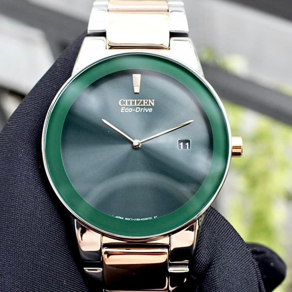 Citizen - AU1064 - 85X - Eco Drive Stainless Steel Watch For Men - Zamana.pk