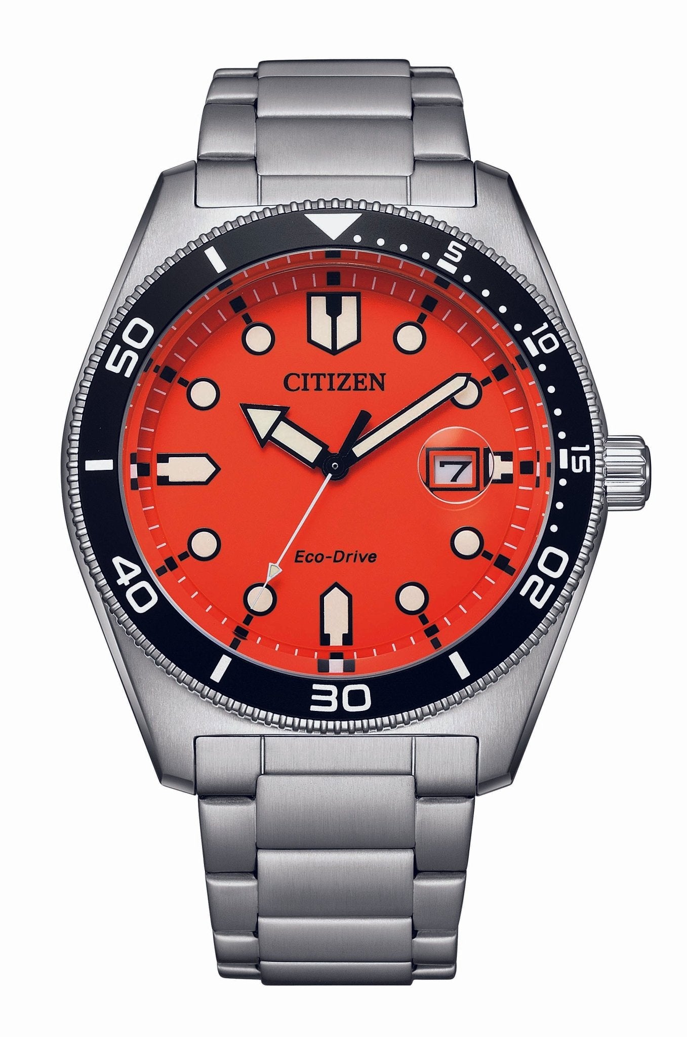 Citizen - AW1760 - 81X - Eco Drive Stainless Steel Watch For Men - Zamana.pk
