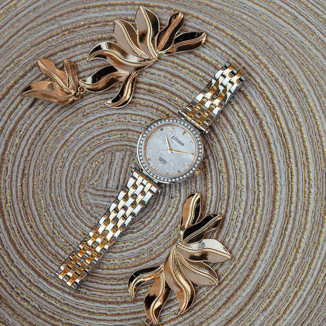 Citizen - ER0214 - 54D - Quartz Stainless Steel Watch For Women - Zamana.pk