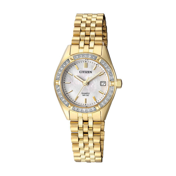 Citizen - EU6062 - 50D - Quartz Stainless Steel Watch For Women - Zamana.pk
