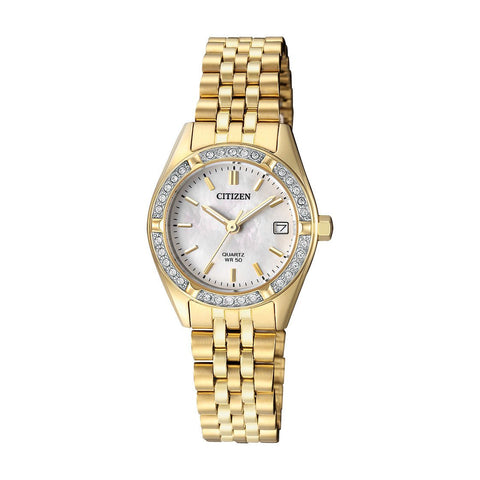 Citizen - EU6062 - 50D - Quartz Stainless Steel Watch For Women - Zamana.pk