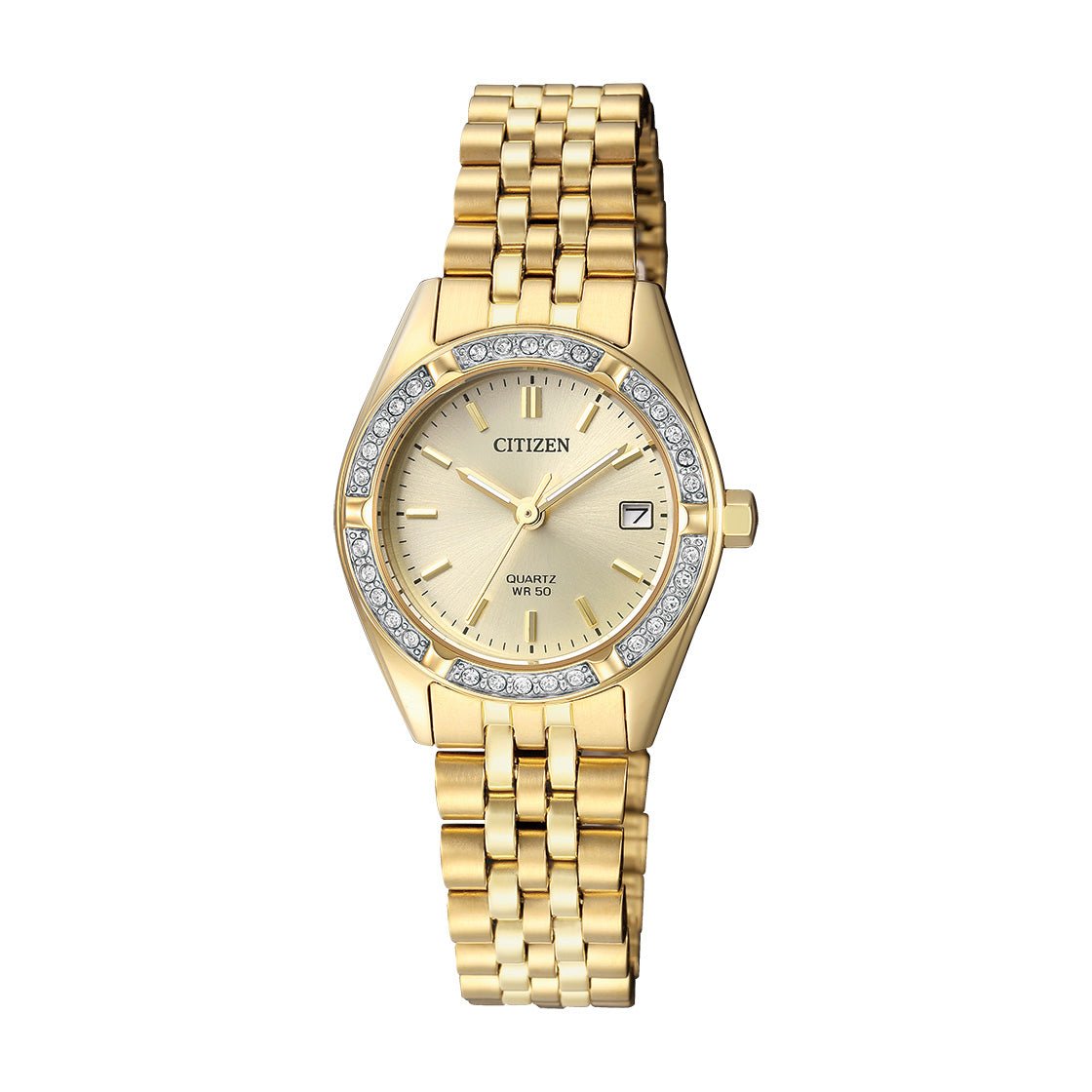Citizen - EU6062 - 50P - Quartz Stainless Steel Watch For Women - Zamana.pk Main image