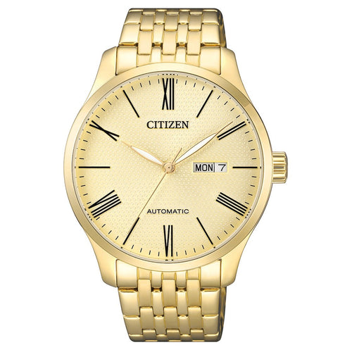 Citizen NH8352 53P automatic stainless steel watch for men, available at Zamana.pk