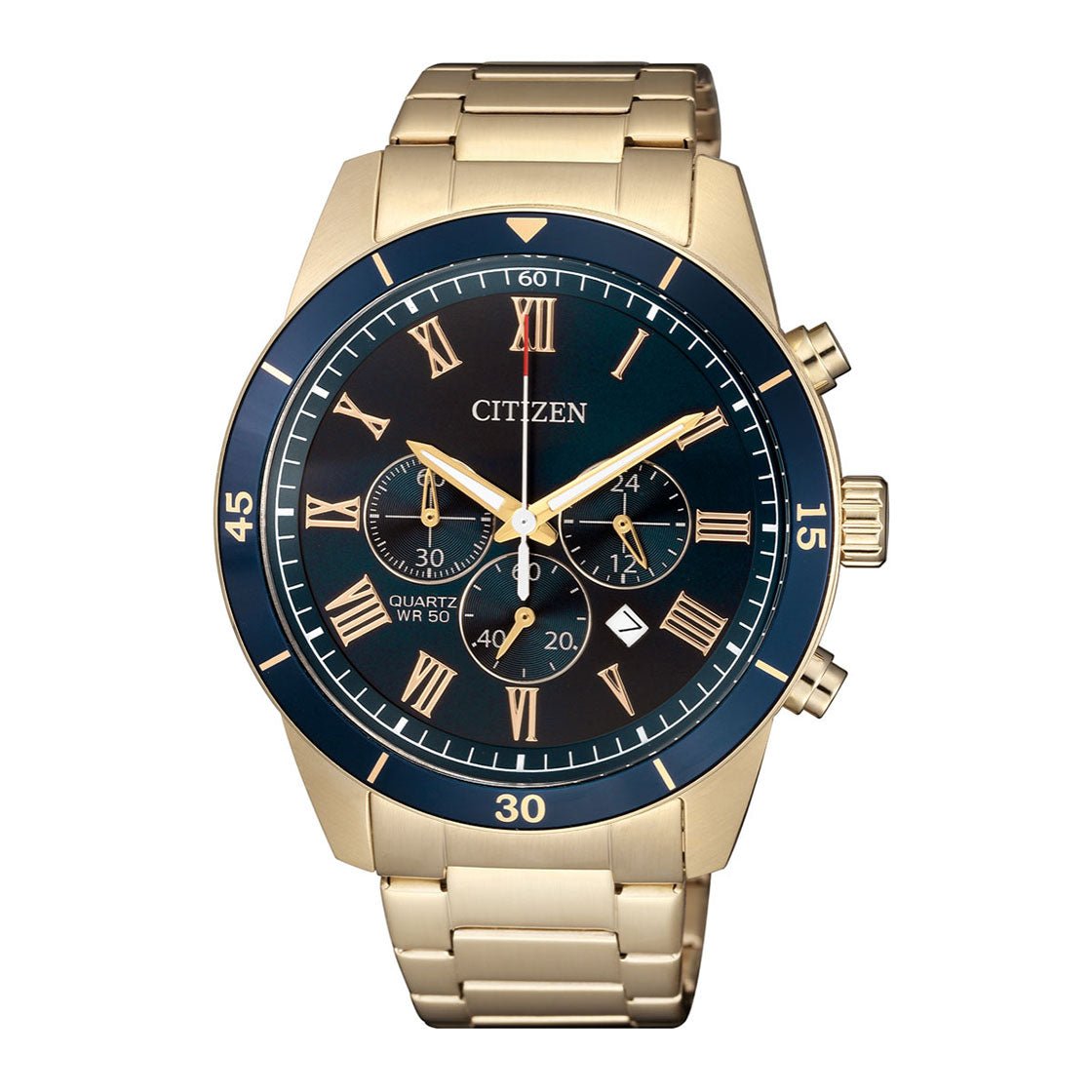 CITIZEN QUARTZ -AN8169-58L-CHRONOGRAPH Secondary image