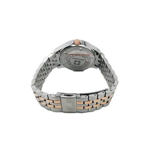 Swiss Military Hanowa Flagship Steel White Dial Ladies Watch 06-7161.2.12.001