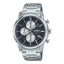 Casio MTP-E510D-1A2 men’s stainless steel watch with black dial