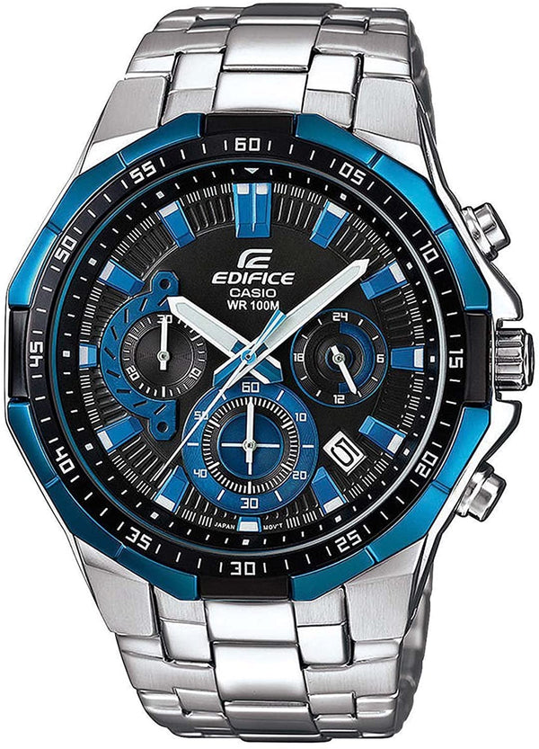 EFR - 554D - 1A2 Mens Blue Business Casio Watch - Zamana.pk