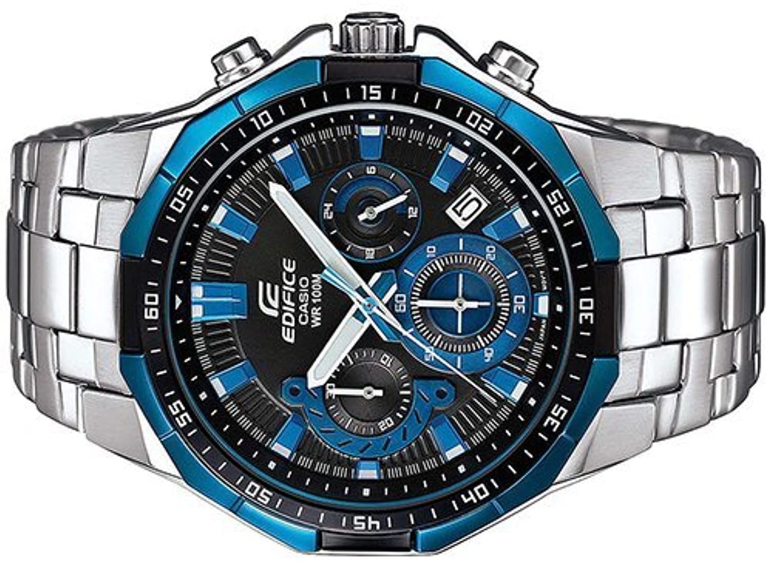 EFR - 554D - 1A2 Mens Blue Business Casio Watch - Zamana.pk