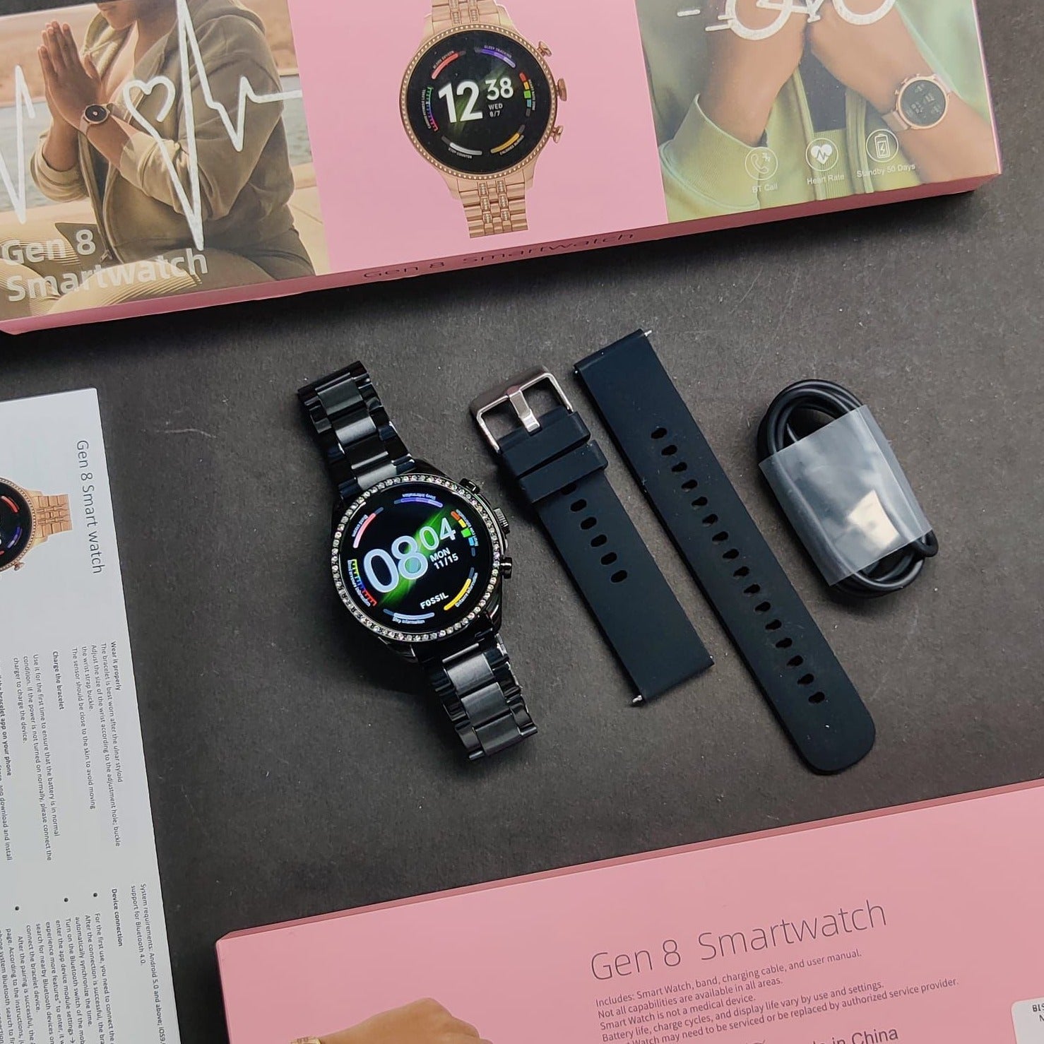 Fossil 8 Generation Smart Watch - Zamana.pk Main image