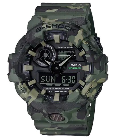 G - Shock Mens Analog - Digital Watch GA - 700CM - 3A - Zamana.pk Main image