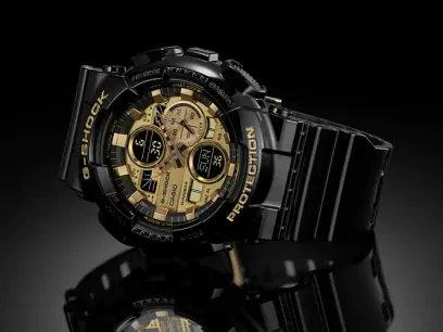 GA-140GB-1A1 Casio G-Shock Mens Analog-Digital Yellow Sport Quartz Casio Secondary image