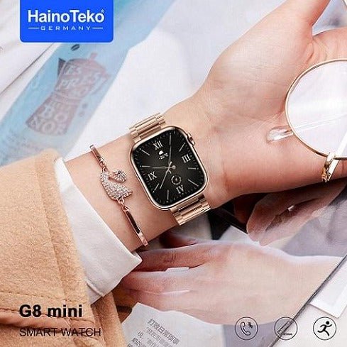 HainoTeko G8 Mini Smart Watch 41MM With Bracelet - Zamana.pk