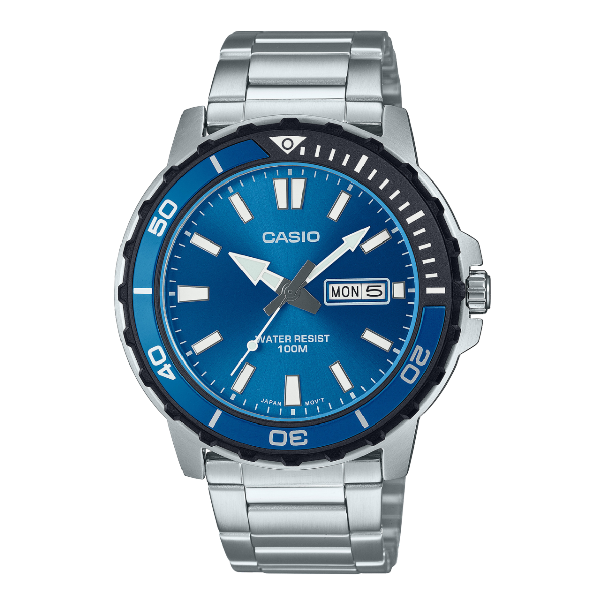 Casio-MTD-125D-2A1-mens-marine-sports-watch-blue-dial Main image