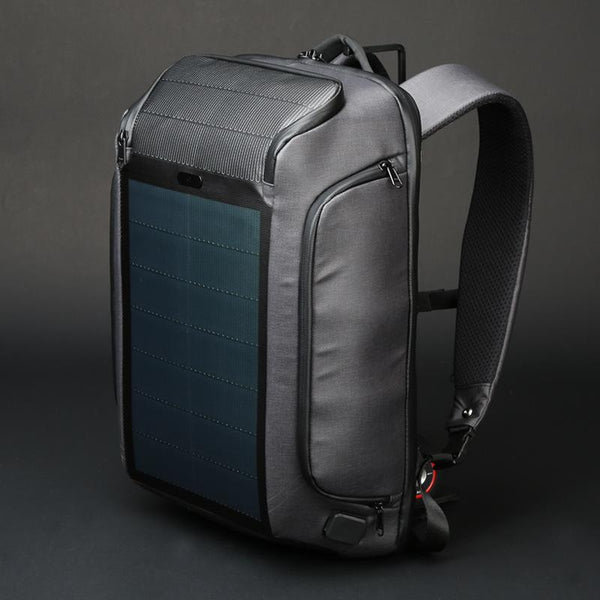 Kingsons Beam Backpack - The Most Advanced Solar Power Backpack - Waterproof, Anti - Theft Laptop Bag - Zamana.pk