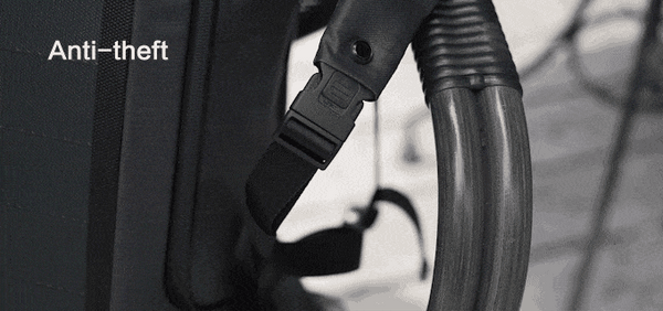 Kingsons Beam Backpack - The Most Advanced Solar Power Backpack - Waterproof, Anti - Theft Laptop Bag - Zamana.pk