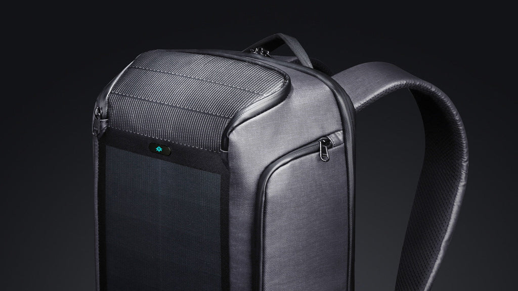 Kingsons Beam Backpack - The Most Advanced Solar Power Backpack - Waterproof, Anti - Theft Laptop Bag - Zamana.pk