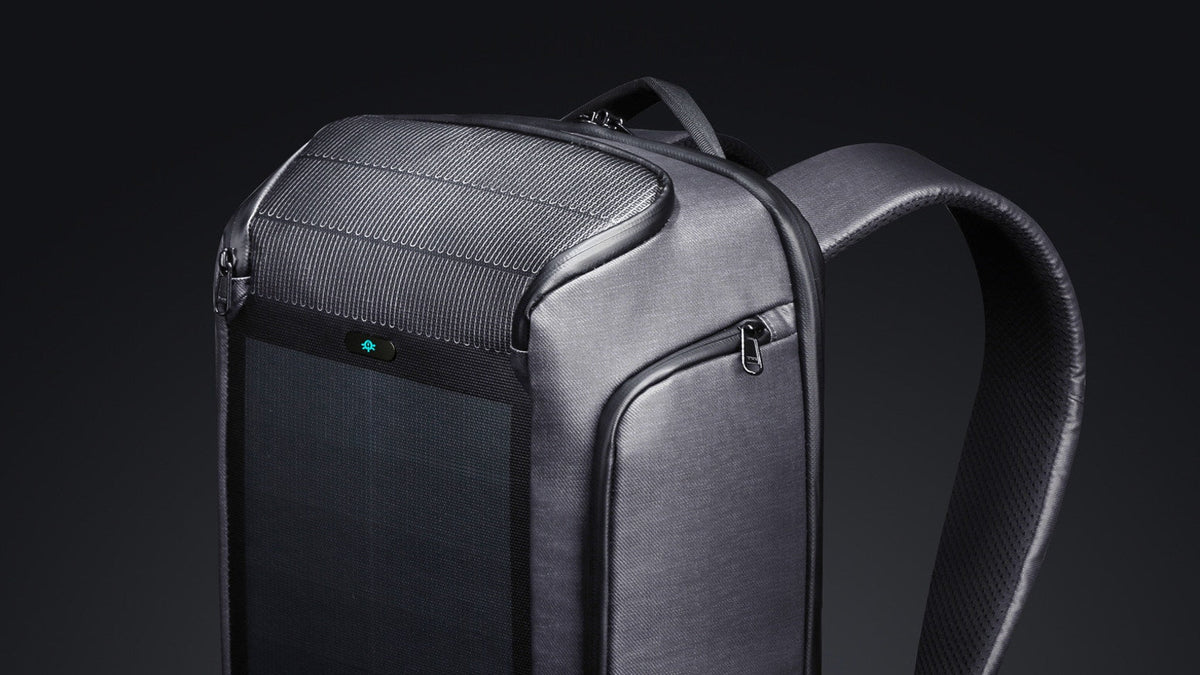 Kingsons Beam Backpack - The Most Advanced Solar Power Backpack - Waterproof, Anti - Theft Laptop Bag - Zamana.pk