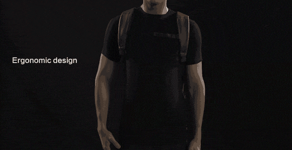 Kingsons Beam Backpack - The Most Advanced Solar Power Backpack - Waterproof, Anti - Theft Laptop Bag - Zamana.pk