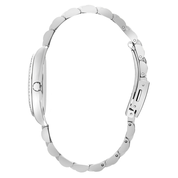 Lee Cooper LC07478.260 Women's Super Metal Silver/Gold Watch - Zamana.pk