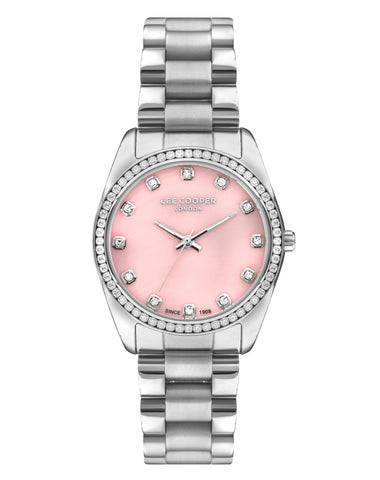 Lee Cooper LC07478.380 Women's Super Metal Silver Watch - Zamana.pk