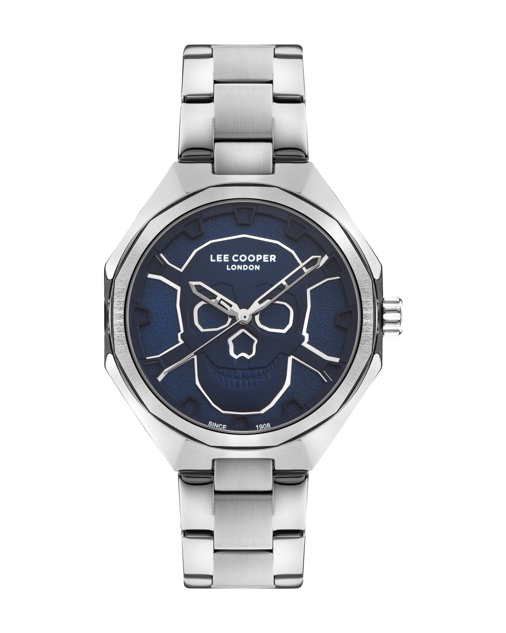 Lee Cooper LC07640.390 Men's Super Metal Black Watch - Zamana.pk Main image