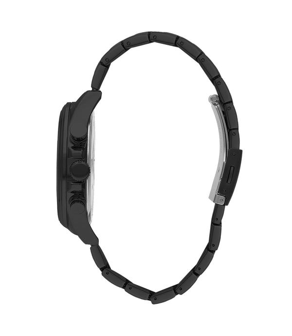 Lee Cooper LC07801.650 Men's Super Metal Black Multifunction Watch - Zamana.pk