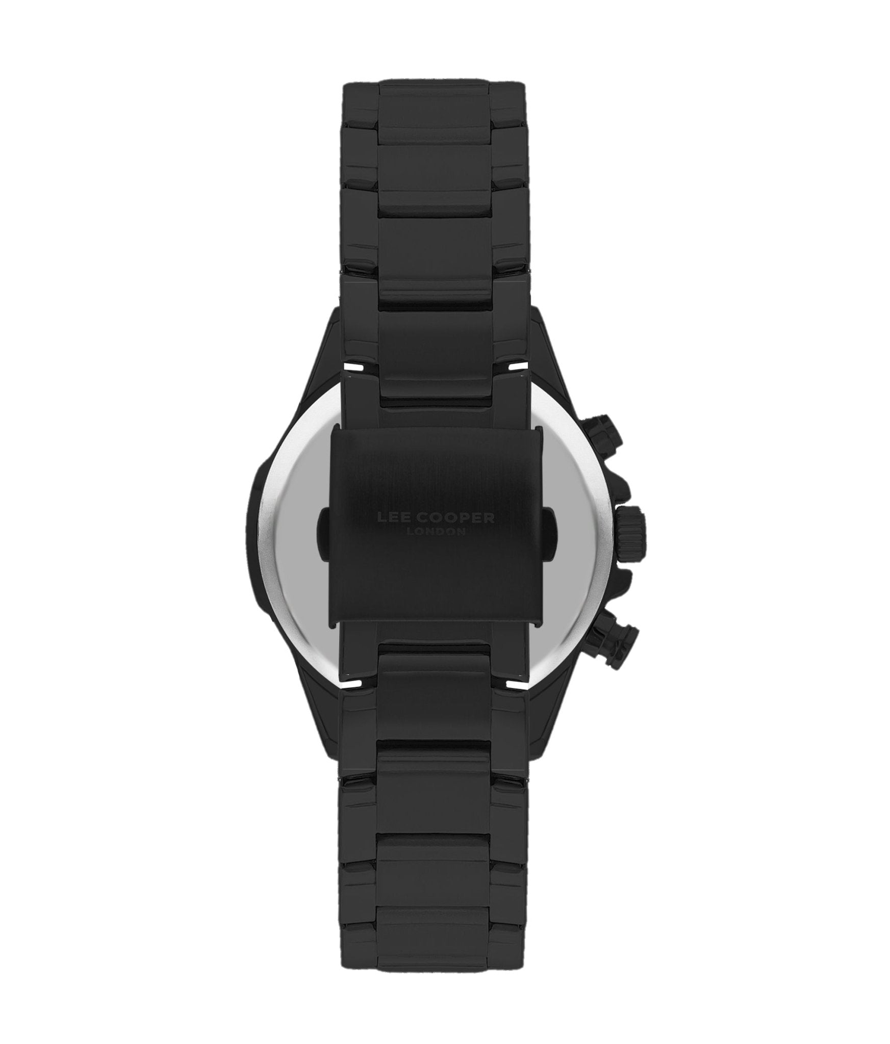 Lee Cooper LC07801.650 Men's Super Metal Black Multifunction Watch - Zamana.pk
