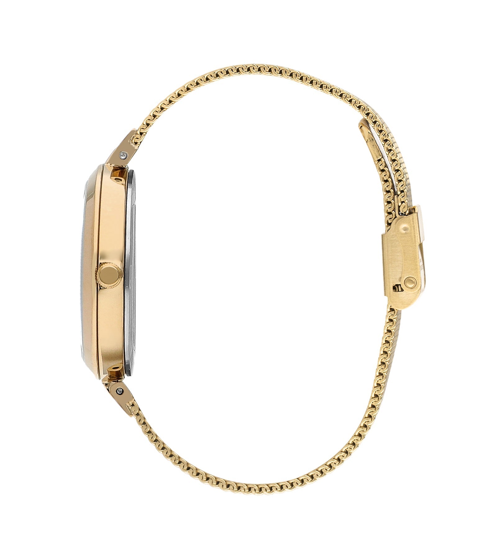 Lee Cooper LC07806.120 Women's Super Metal Gold Mesh Watch Secondary image