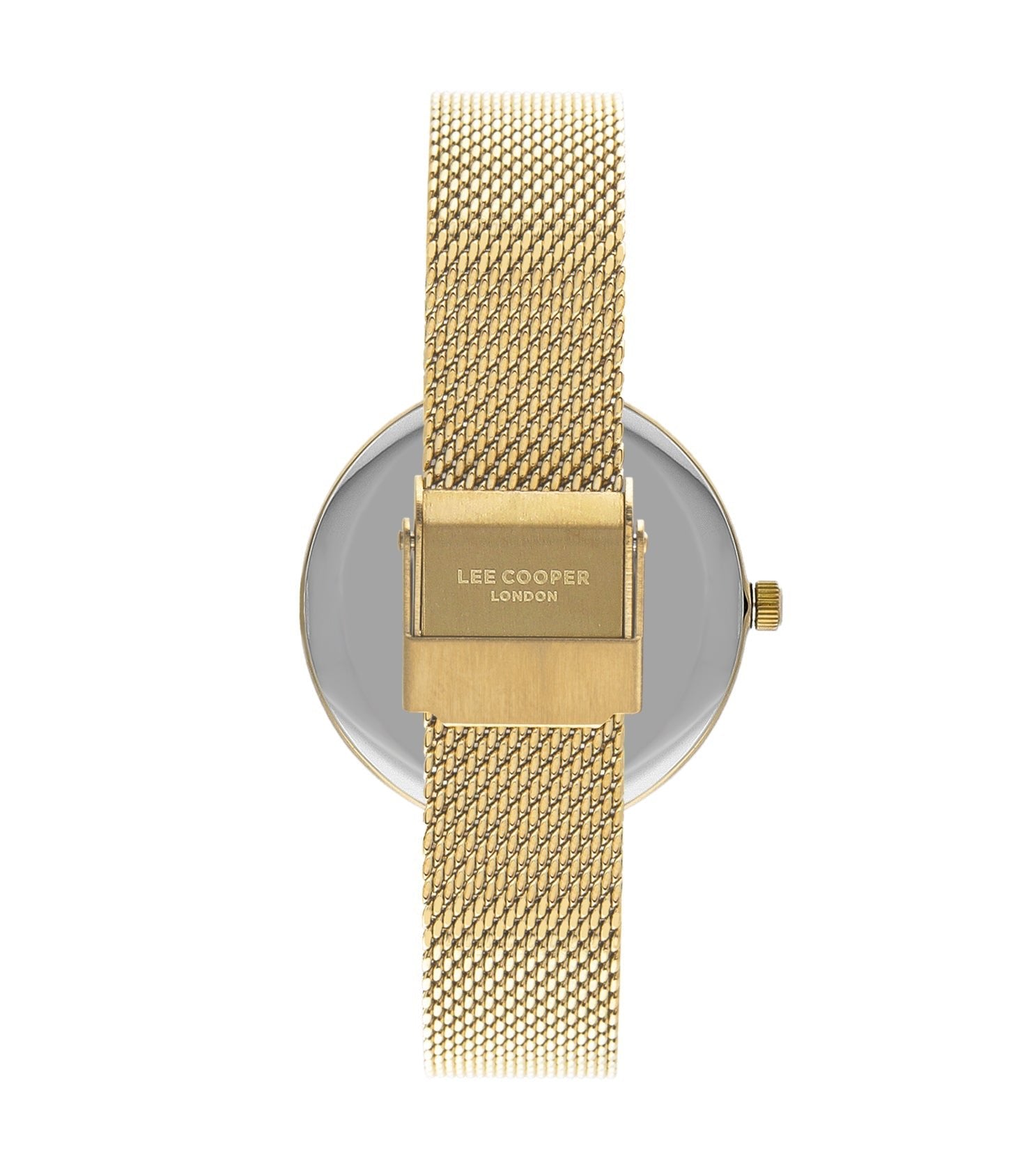 Lee Cooper LC07806.120 Women's Super Metal Gold Mesh Watch - Zamana.pk