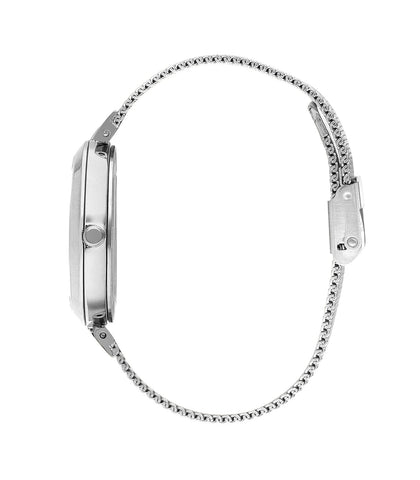Lee Cooper LC07806.390 Women's Super Metal Silver Mesh Watch - Zamana.pk