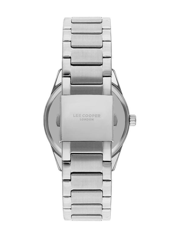 Lee Cooper LC07808.350 Men's Super Metal Silver Watch - Zamana.pk