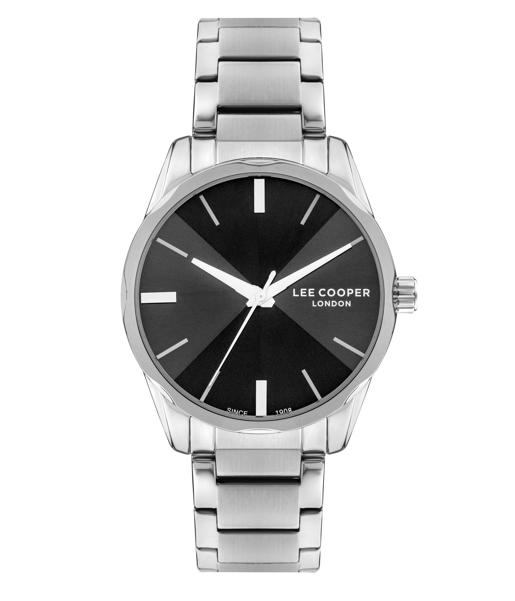 Lee Cooper LC07808.350 Men's Super Metal Silver Watch - Zamana.pk Main image