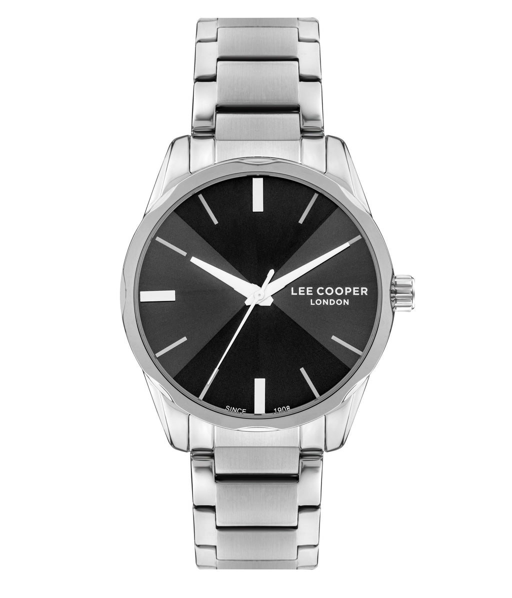 Lee Cooper LC07808.350 Men's Super Metal Silver Watch - Zamana.pk