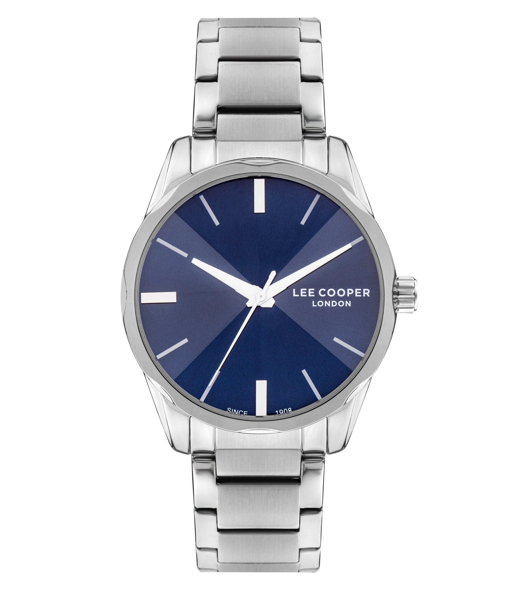 Lee Cooper LC07808.390 Men's Super Metal Silver Watch - Zamana.pk Main image