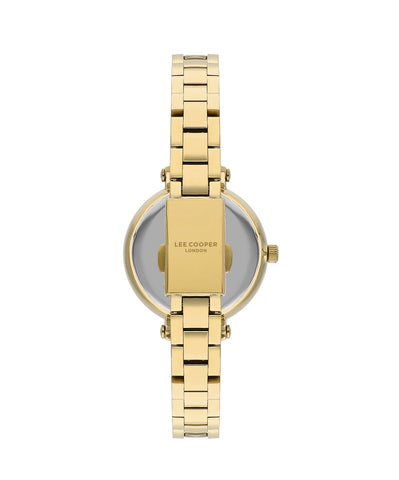 Lee Cooper LC07813.120 Women's Super Metal Gold Watch - Zamana.pk