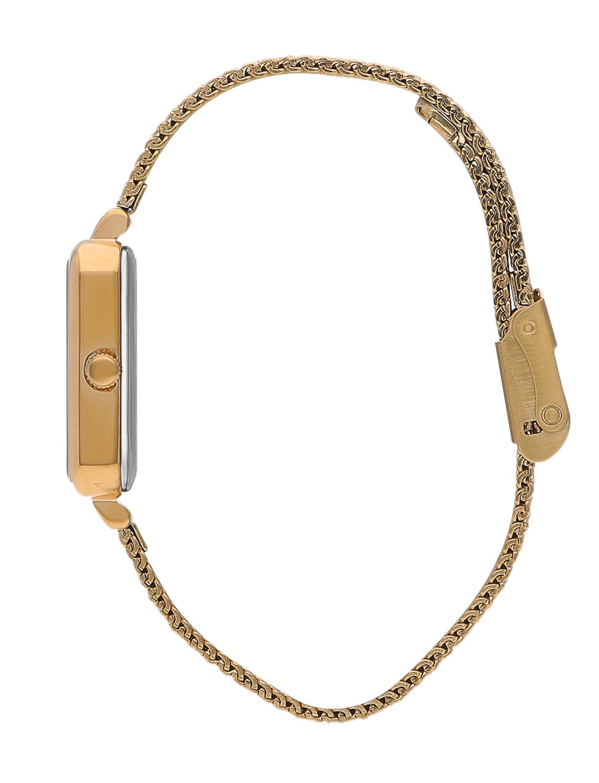 Lee Cooper LC07815.170 Women's Super Metal Gold Mesh Watch Secondary image