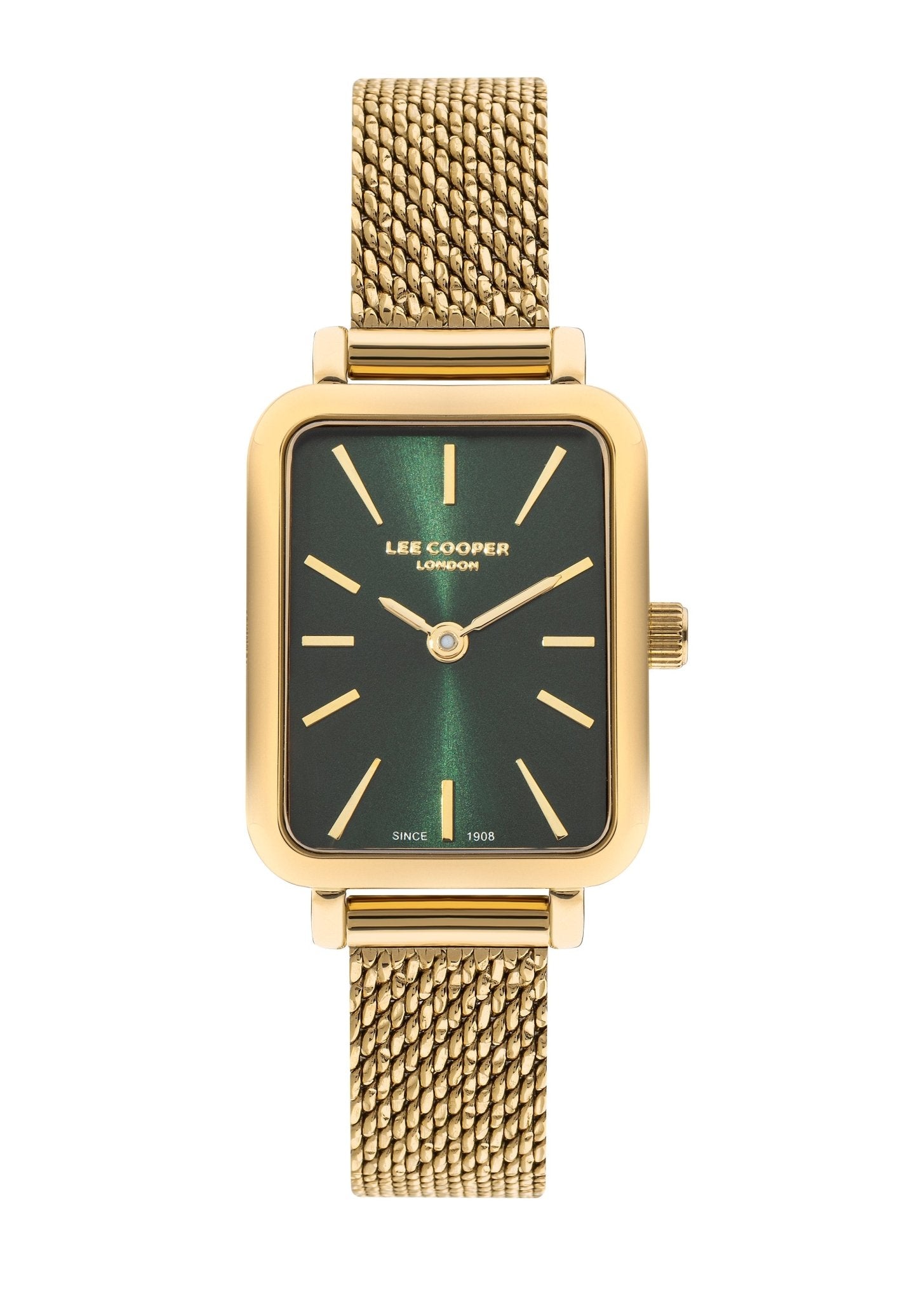 Lee Cooper LC07815.170 Women's Super Metal Gold Mesh Watch - Zamana.pk Main image