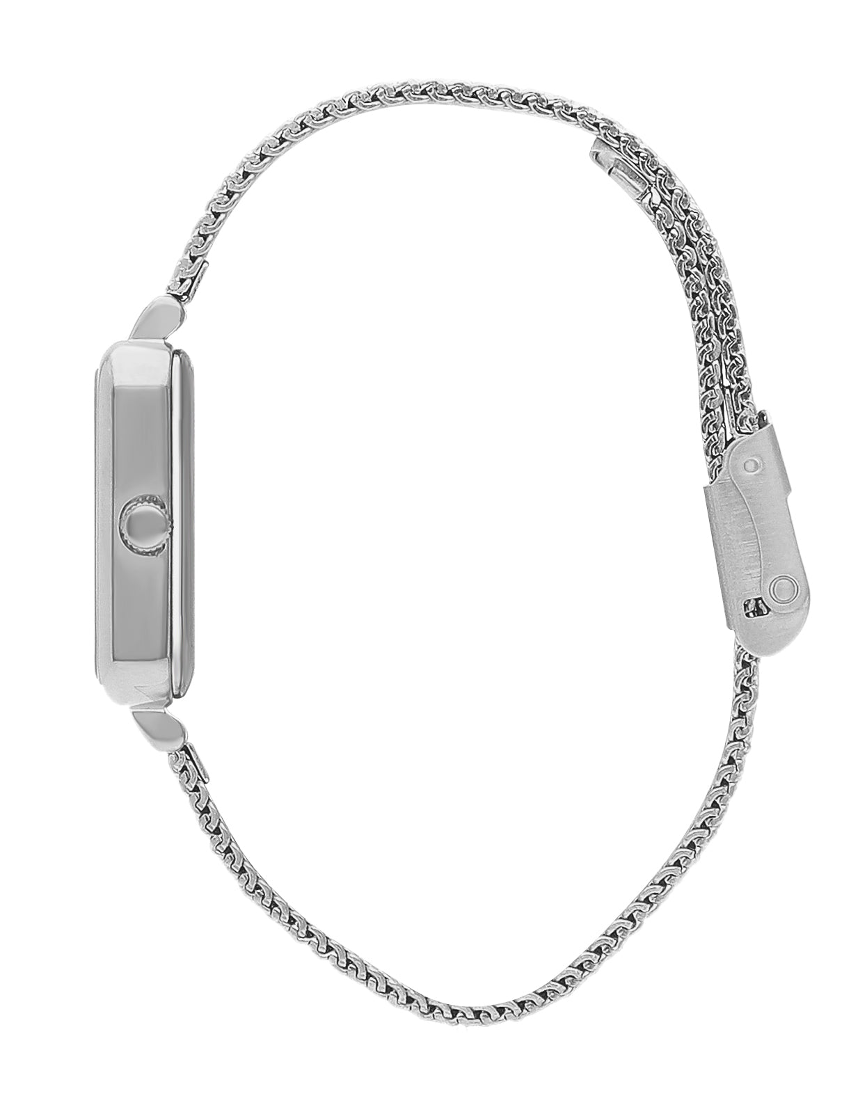 Lee Cooper LC07815.390 Women's Super Metal Silver Mesh Watch - Zamana.pk