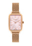Lee Cooper LC07815.410 Women's Super Metal Rose Gold Mesh Watch - Zamana.pk