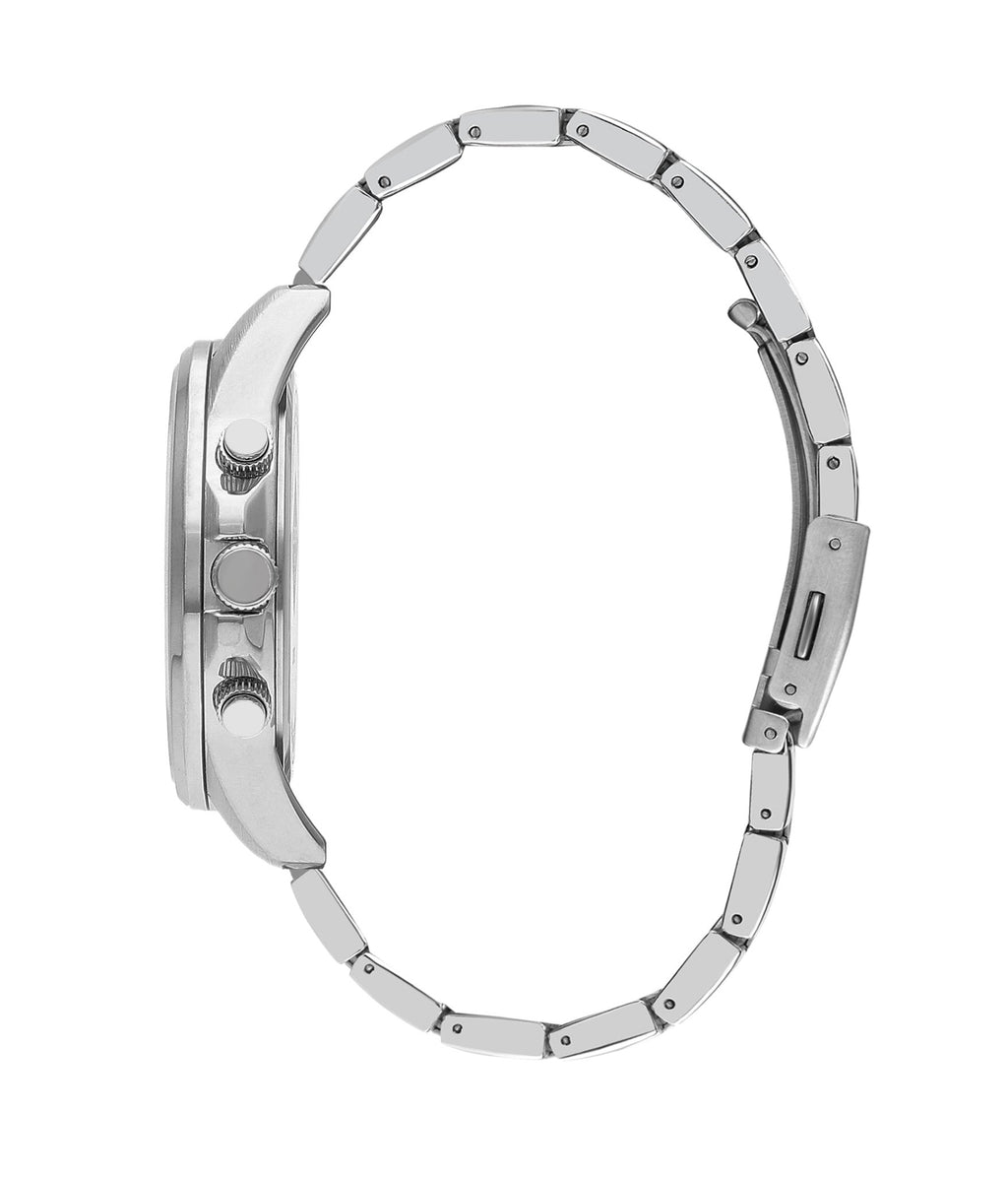 Lee Cooper LC07817.350 Men's Super Metal Silver Multifunction Watch - Zamana.pk