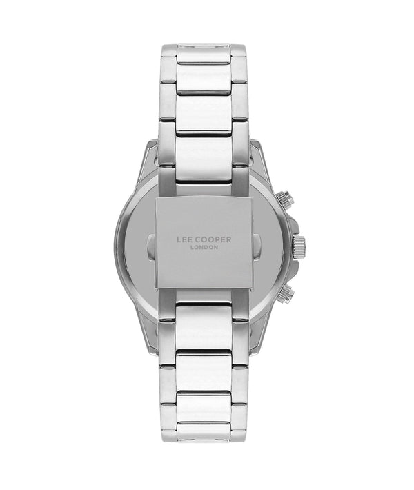 Lee Cooper LC07817.350 Men's Super Metal Silver Multifunction Watch - Zamana.pk