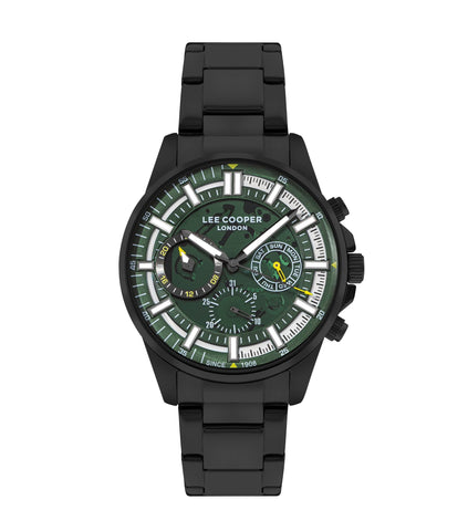 Lee Cooper LC07817.670 Men's Super Metal Gun Multifunction Watch - Zamana.pk